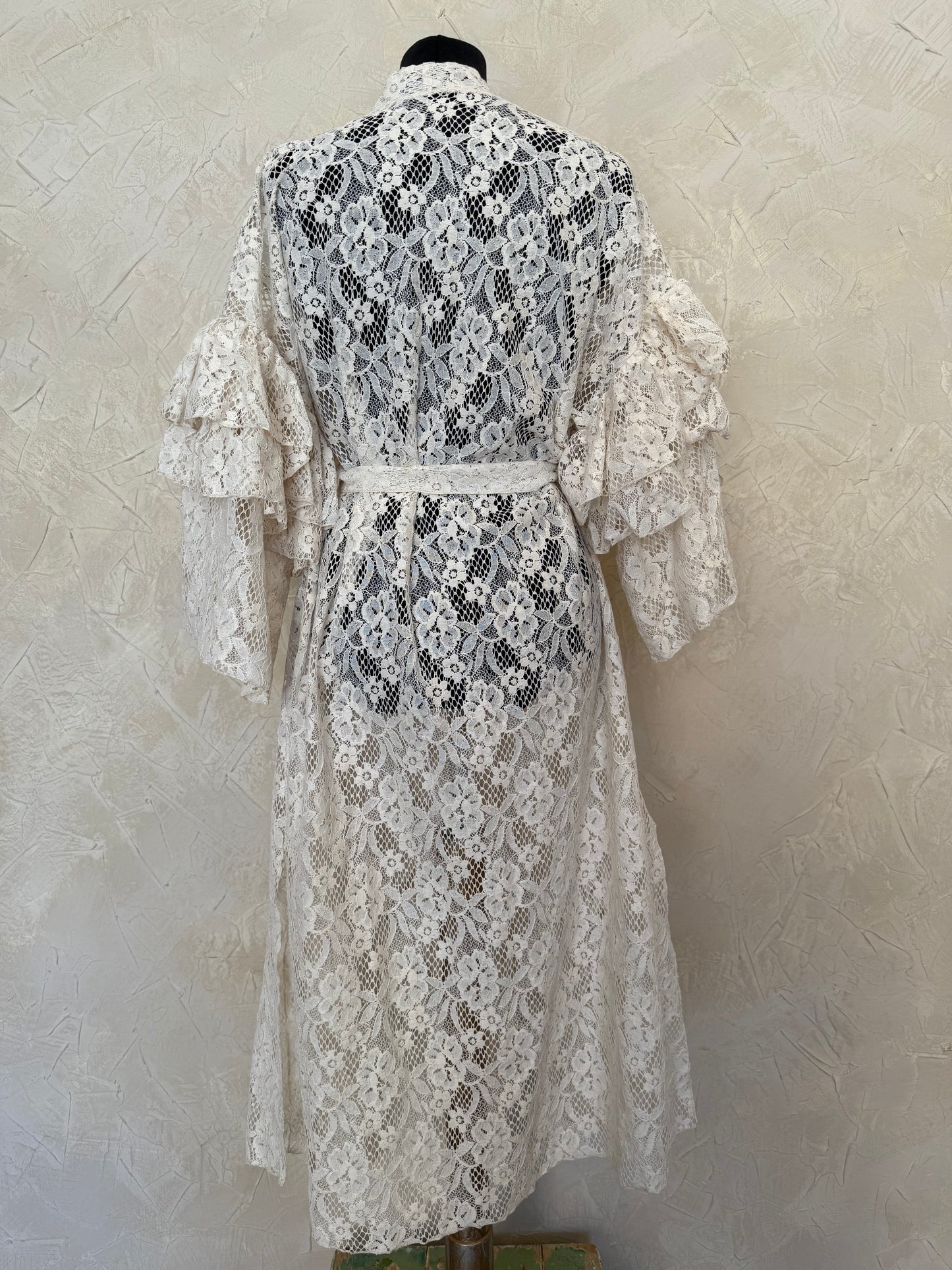 Ruffle/ Natural Cotton Lace