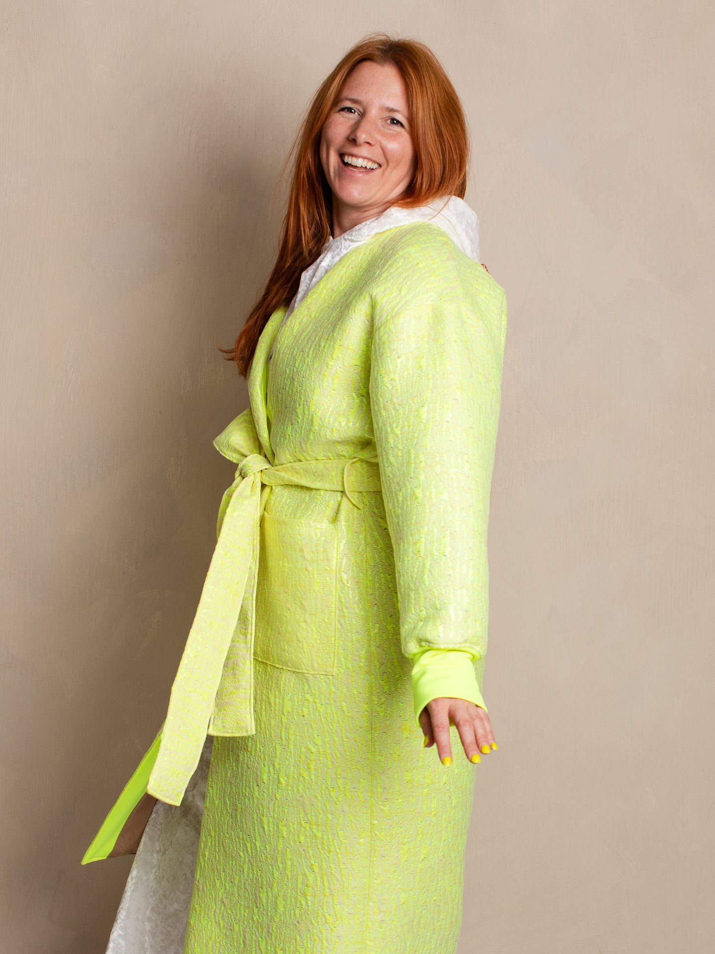 Jacket/ Neon Yellow Spring