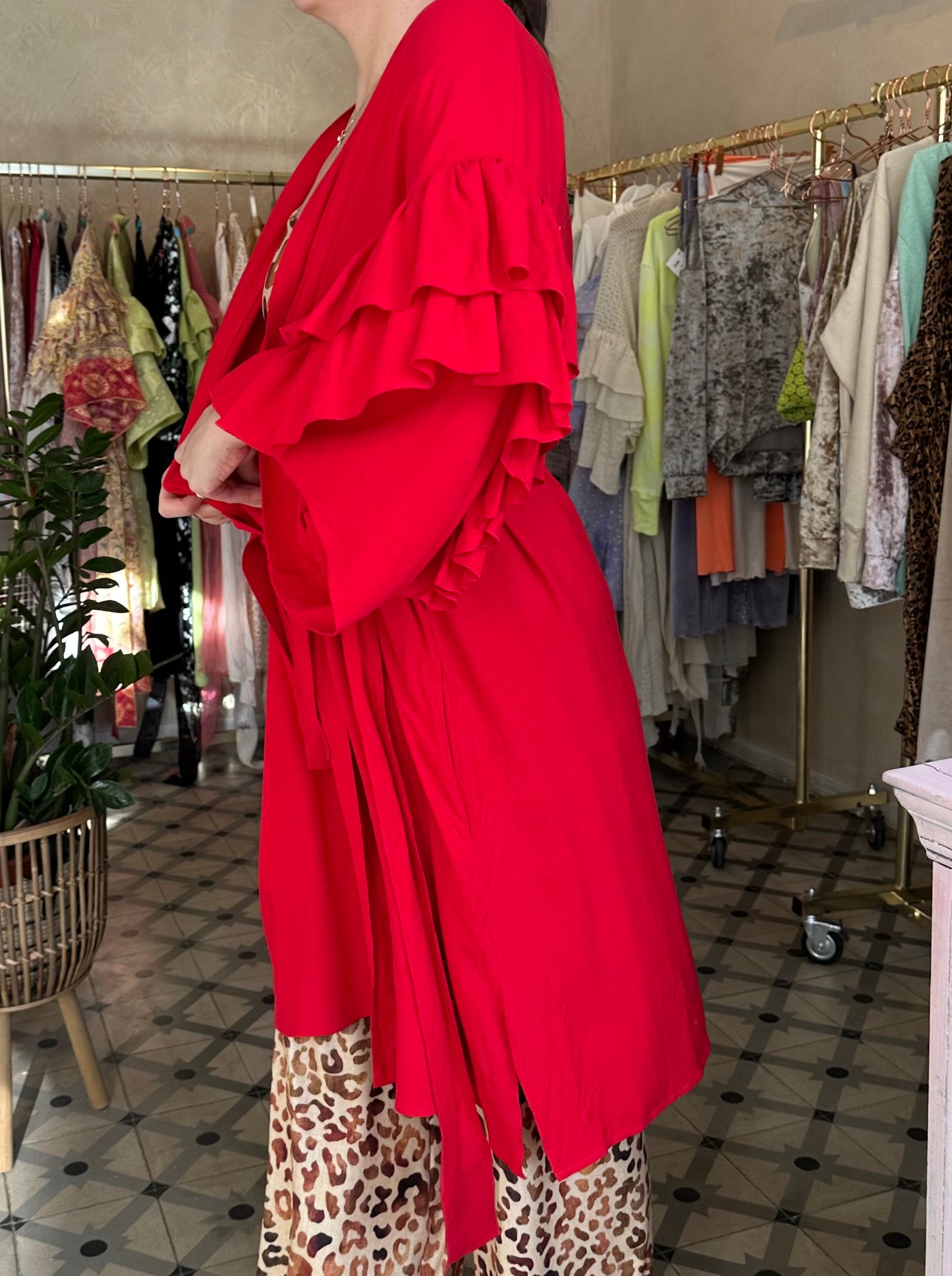 Red Passion Ruffle❣️