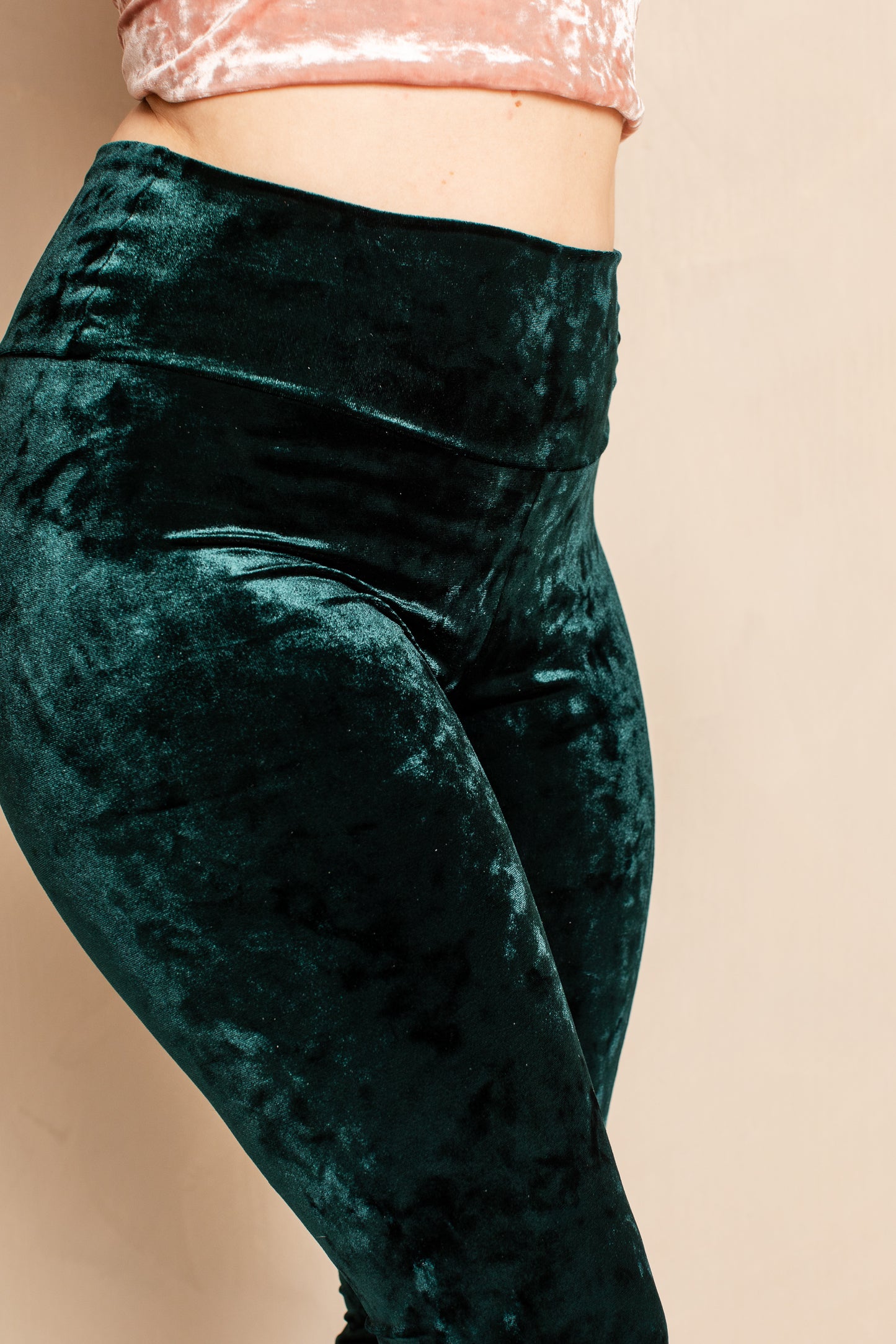 Velvet Leggings/ custom