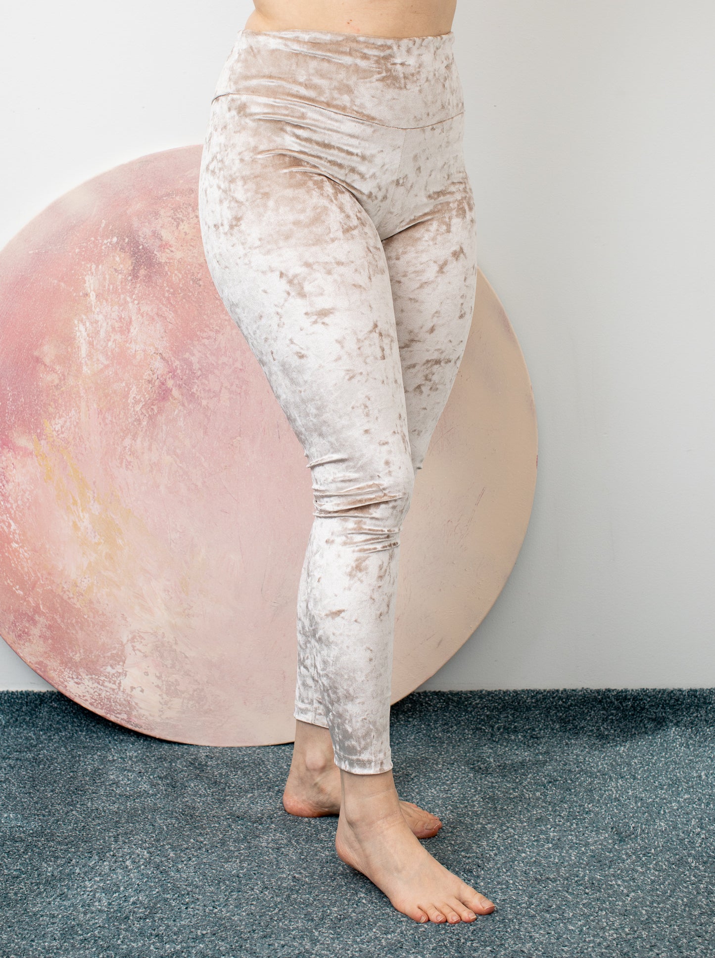 Velvet Leggings/ custom
