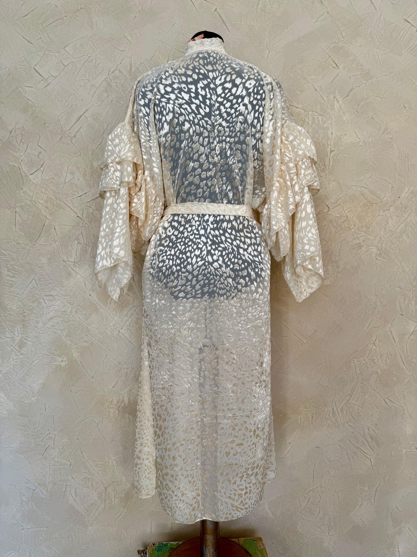 Ruffle/ Ice Cream Leopard