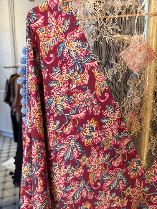 Pink Paisley/ Eve kimono