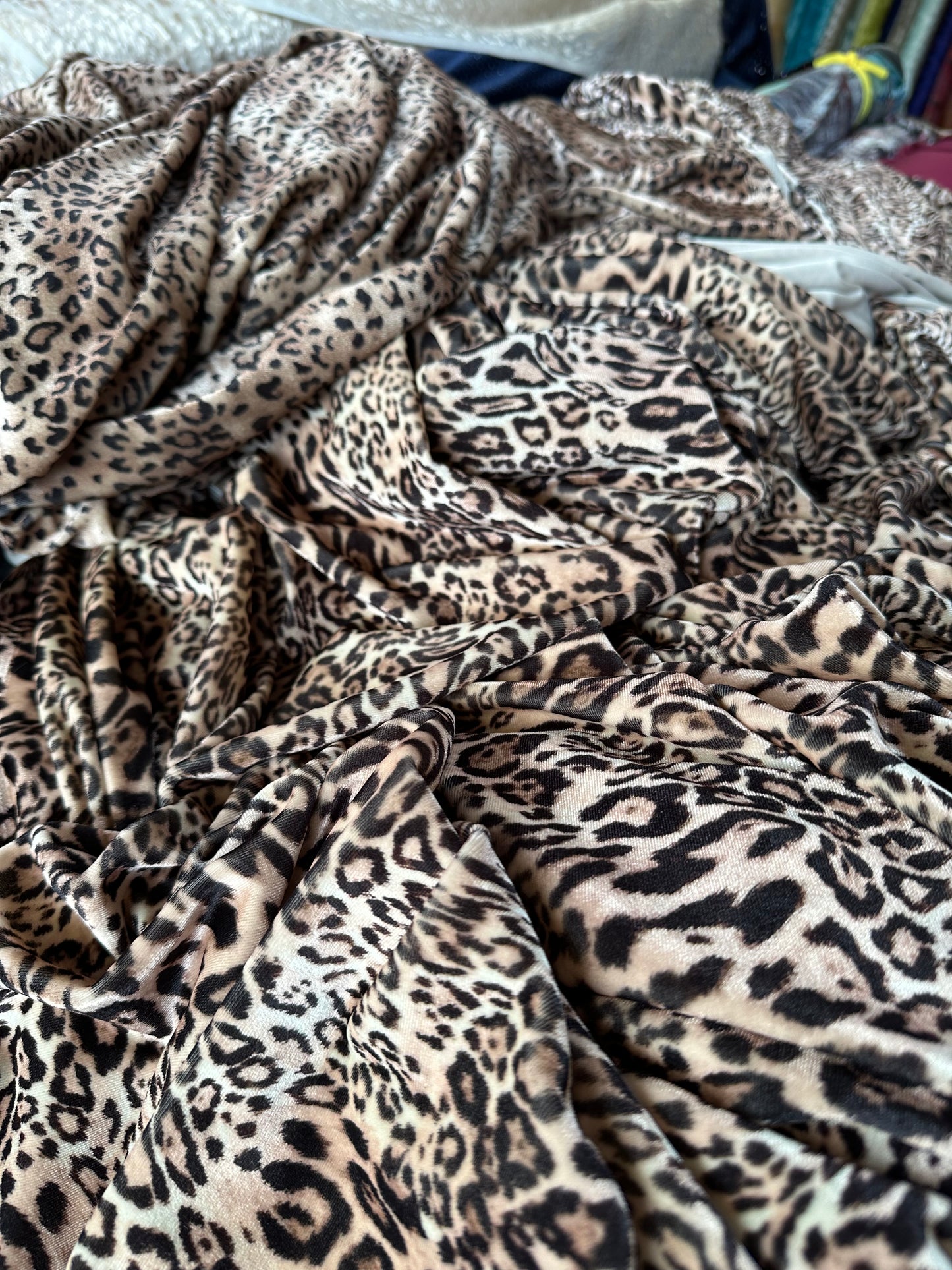 Velvet leopard/ PREORERS wide& flare