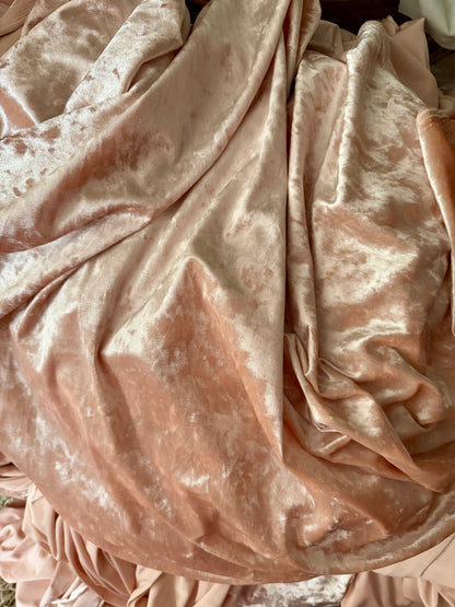 Velvet Wrap Dress Gia / Custom Order