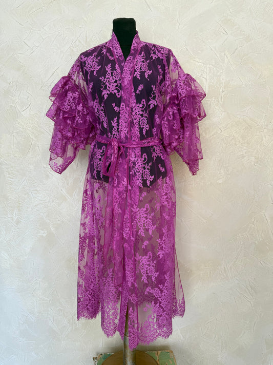 Ruffle/ Orchid Lace