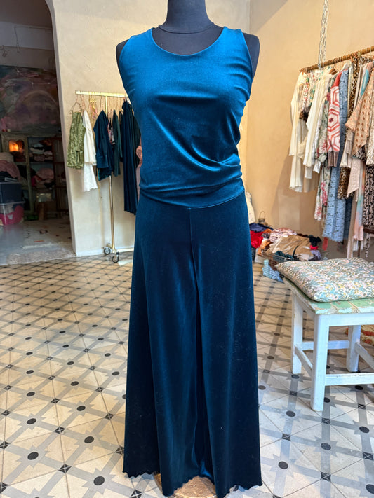 Velvet Set// RiRi Top& Wides // CUSTOM ORDERS // 4-6 WEEK DELIVERY TIME