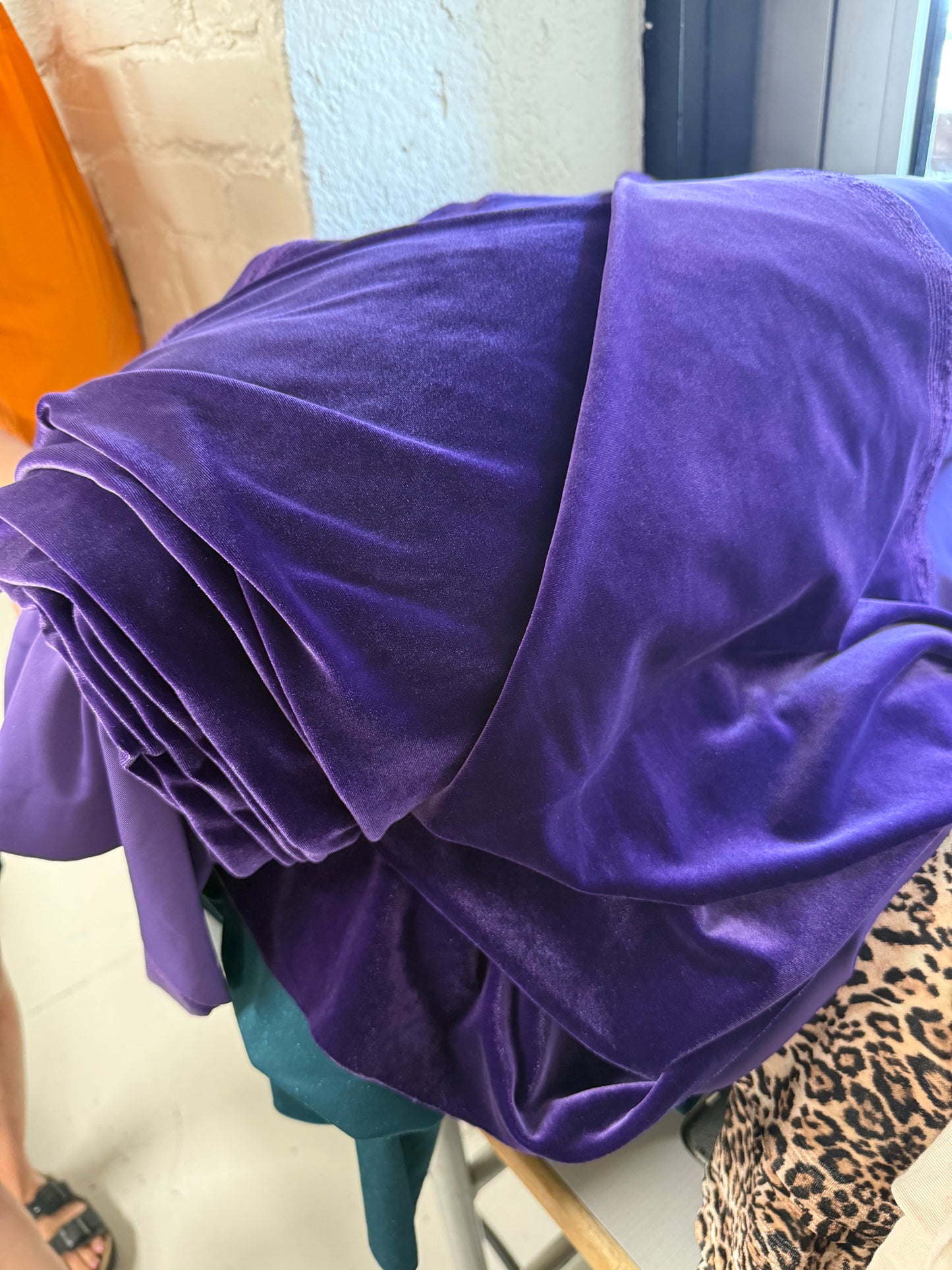 Velvet skirt with a slit& Gigi top set/ Custom Orders (4-6 weeks)